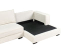 Corner Sofa RENDERS Boucle Off-White Left Hand