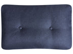 Corner Sofa Bed FLAKK Fabric Navy Blue with Storage 4 Seater Left Hand