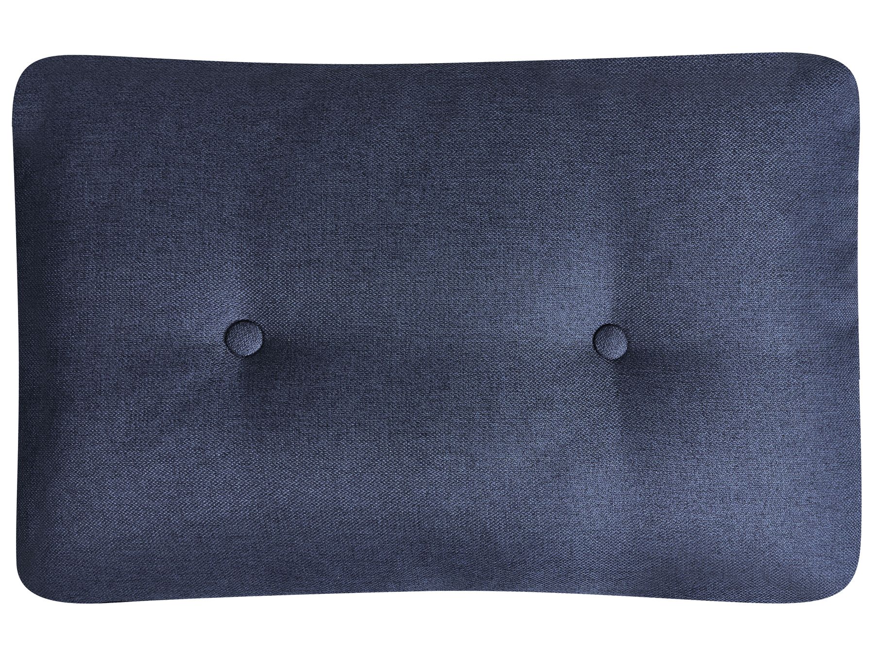 Corner Sofa Bed FLAKK Fabric Navy Blue with Storage 4 Seater Left Hand
