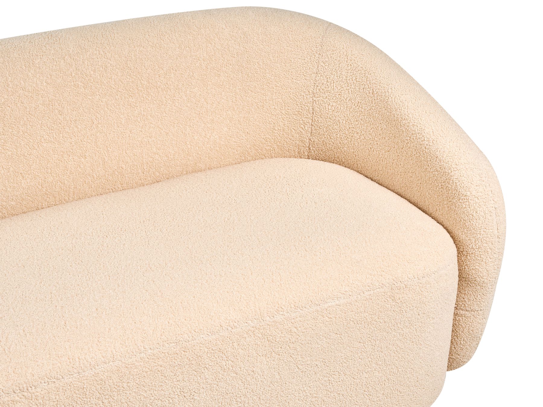 Sofa SIPO Boucle Beige 2 Seater
