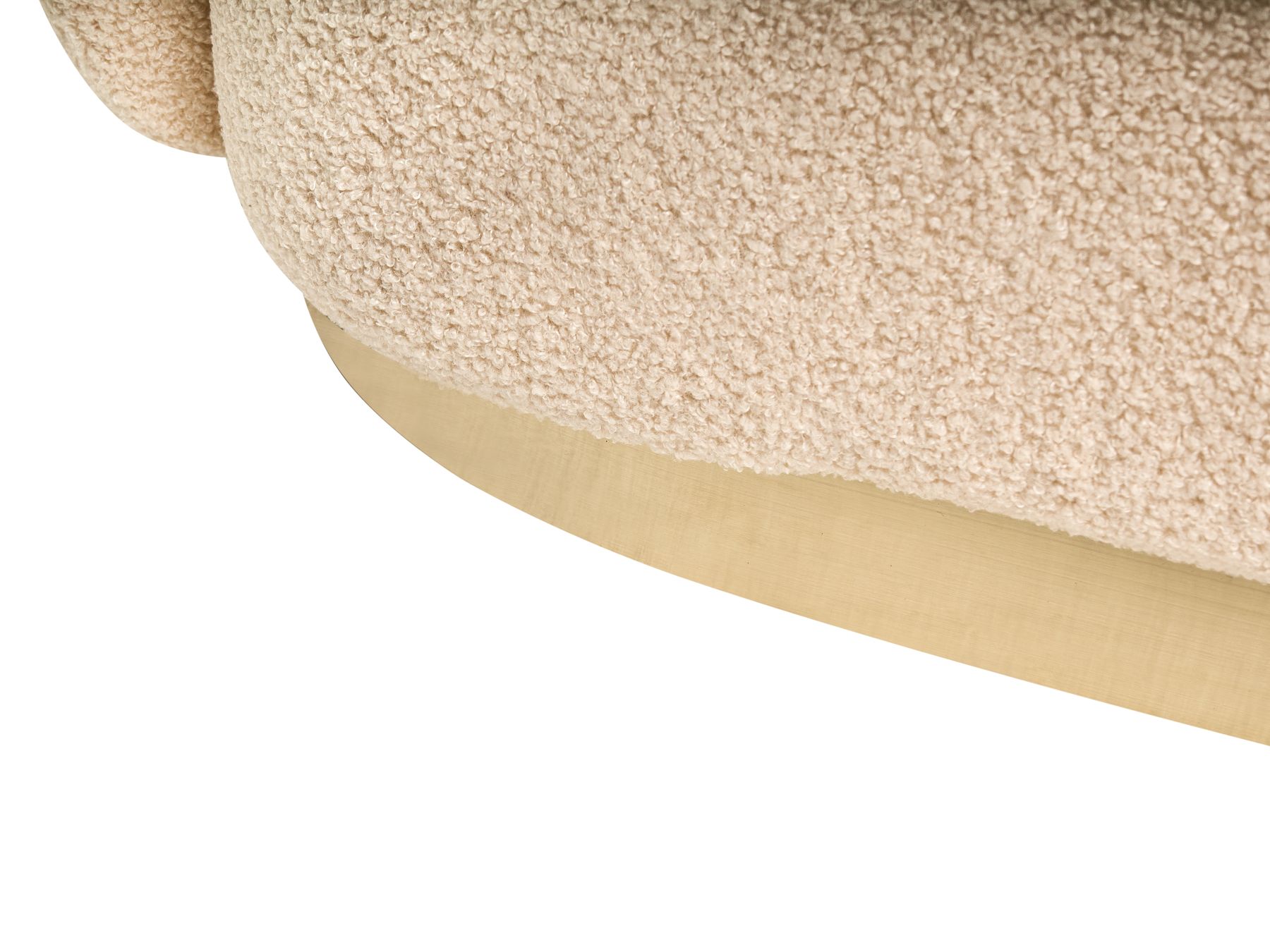 Sofa SIPO Boucle Beige 2 Seater