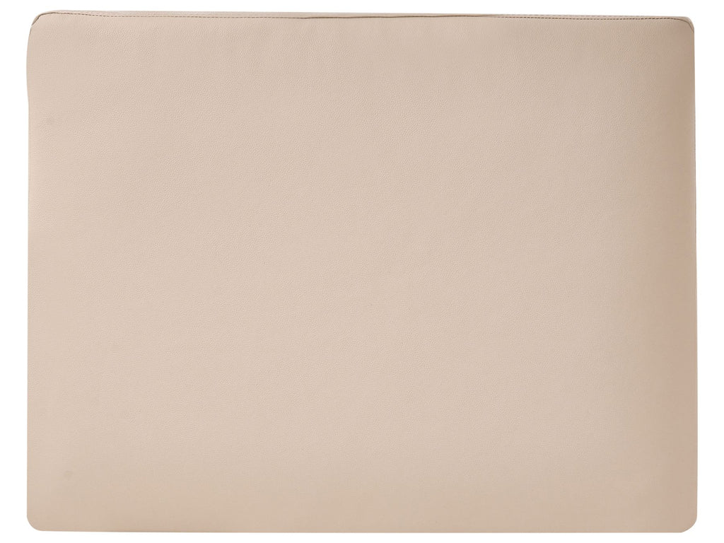Sofa HELSINKI Leather Beige 3 Seater