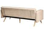 Sofa Bed ASAA Fabric Light Brown