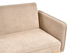 Sofa Bed ASAA Fabric Light Brown