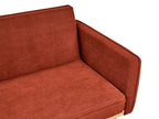 Sofa Bed ASAA Fabric Red