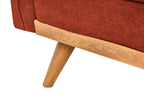 Sofa Bed ASAA Fabric Red