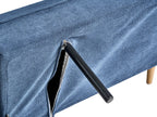 Sofa Bed ASAA Fabric Blue