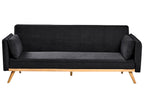 Sofa Bed ASAA Fabric Black