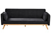 Sofa Bed Fabric Black