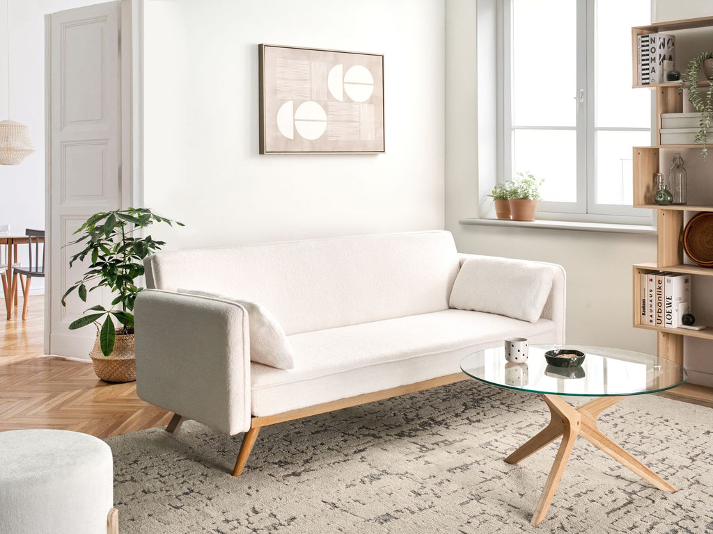 Sofa Bed ASAA Boucle Off-White
