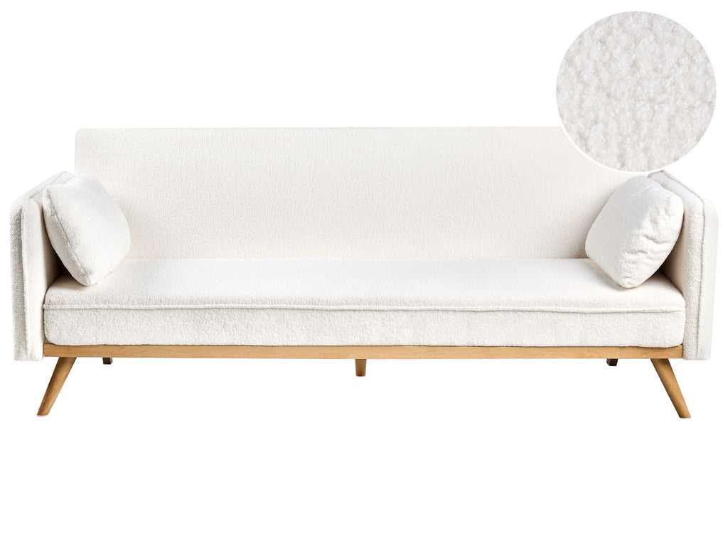 Sofa Bed ASAA Boucle Off-White
