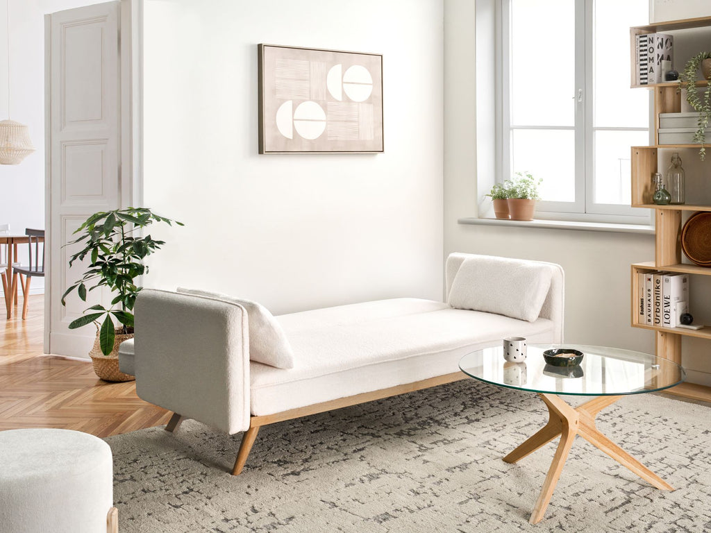 Sofa Bed ASAA Boucle Off-White