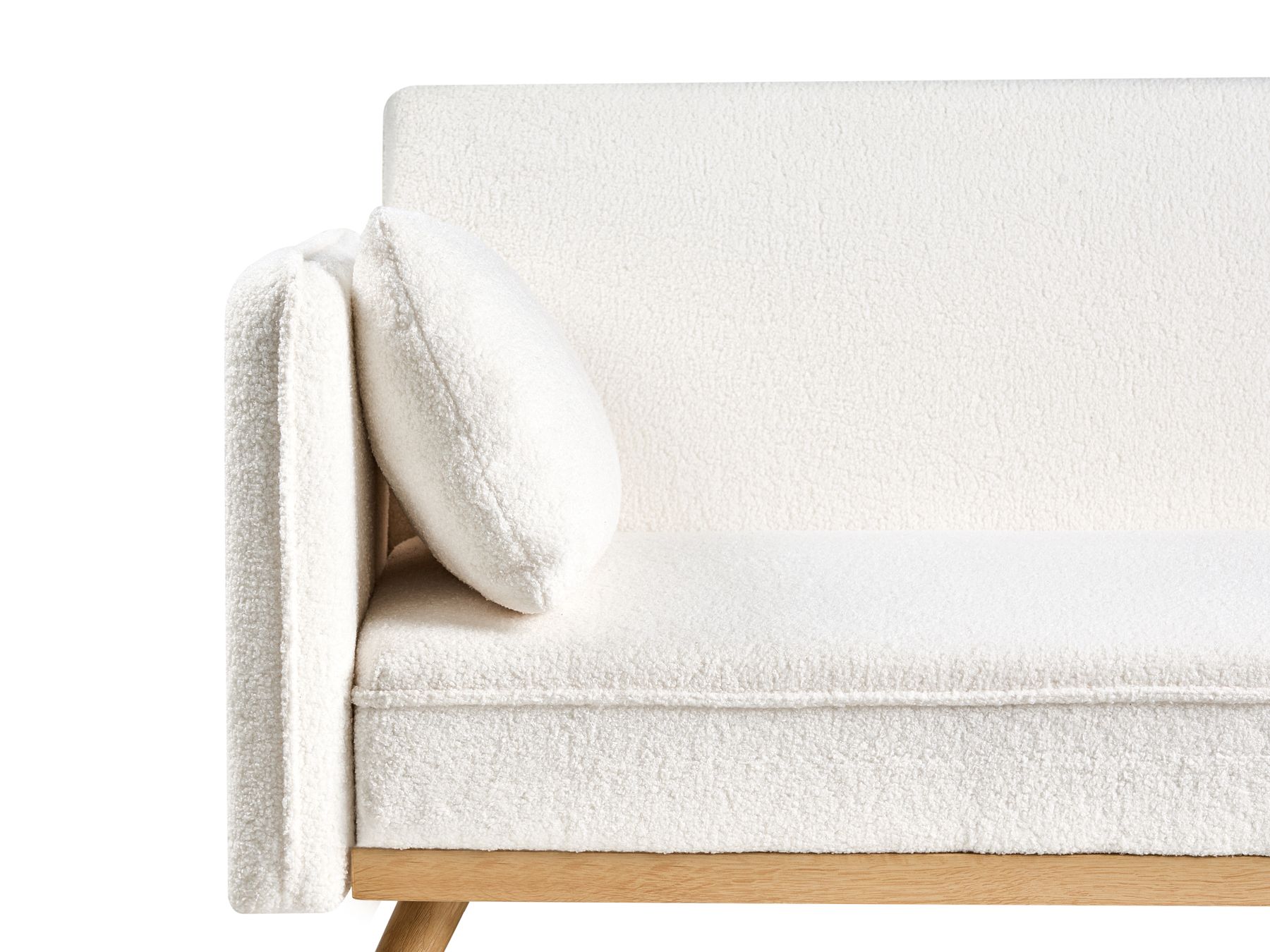 Sofa Bed ASAA Boucle Off-White