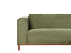 Corner Sofa VENG Corduroy Green 4 Seater