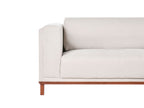 Corner Sofa VENG Fabric Light Beige 4 Seater