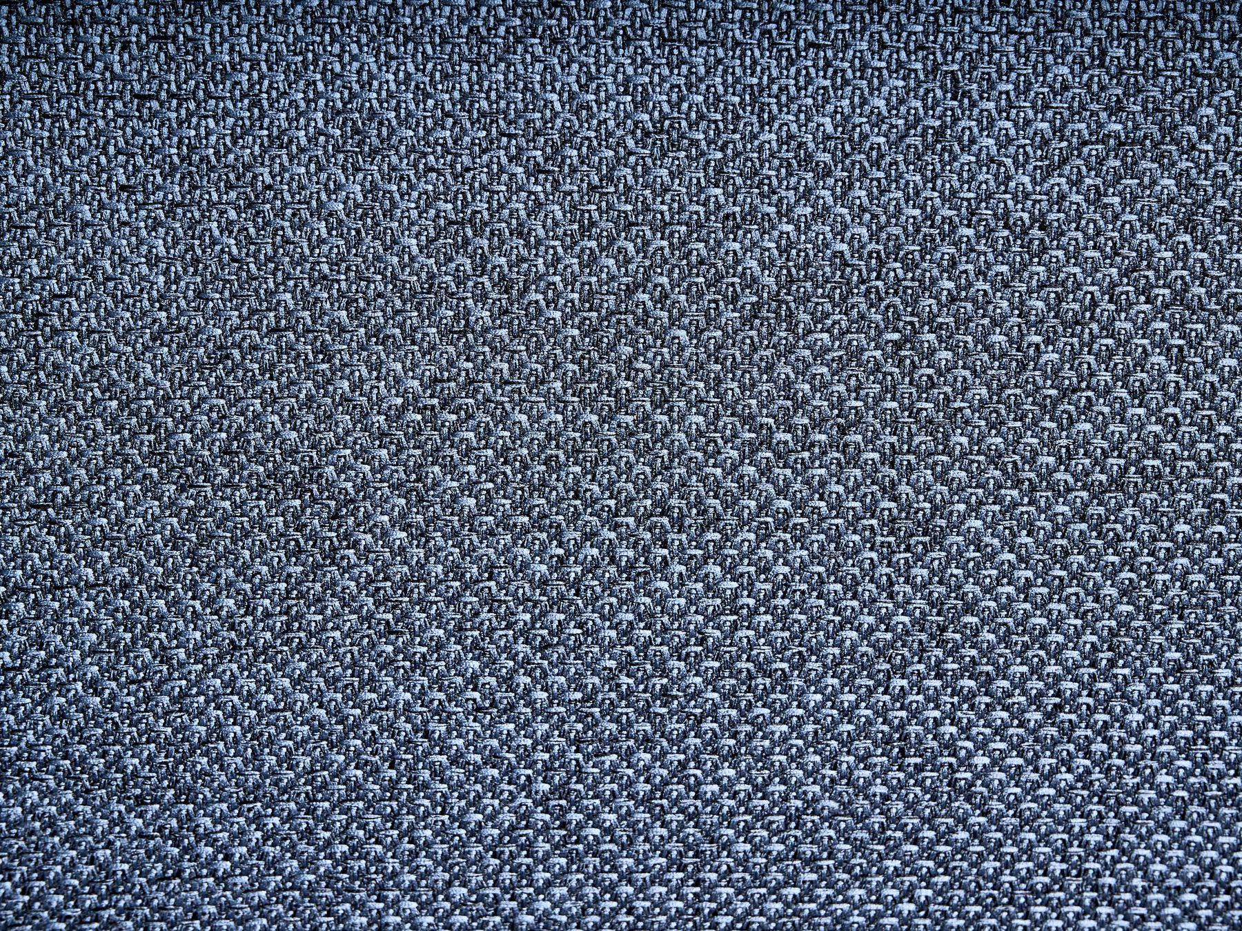 Sofa VORGOD Fabric Dark Blue 2 Seater