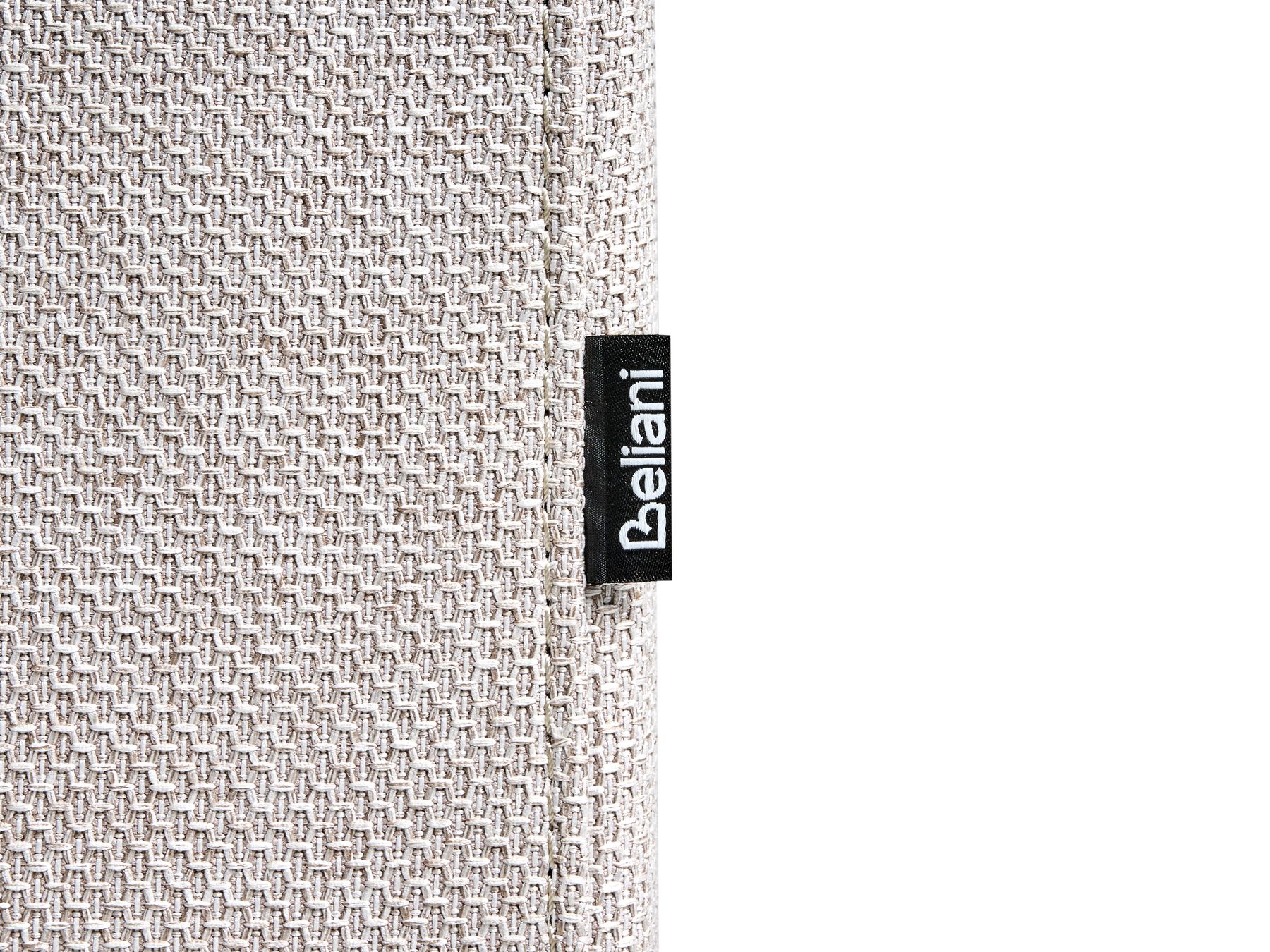 Sofa VORGOD Fabric Light Beige 2 Seater