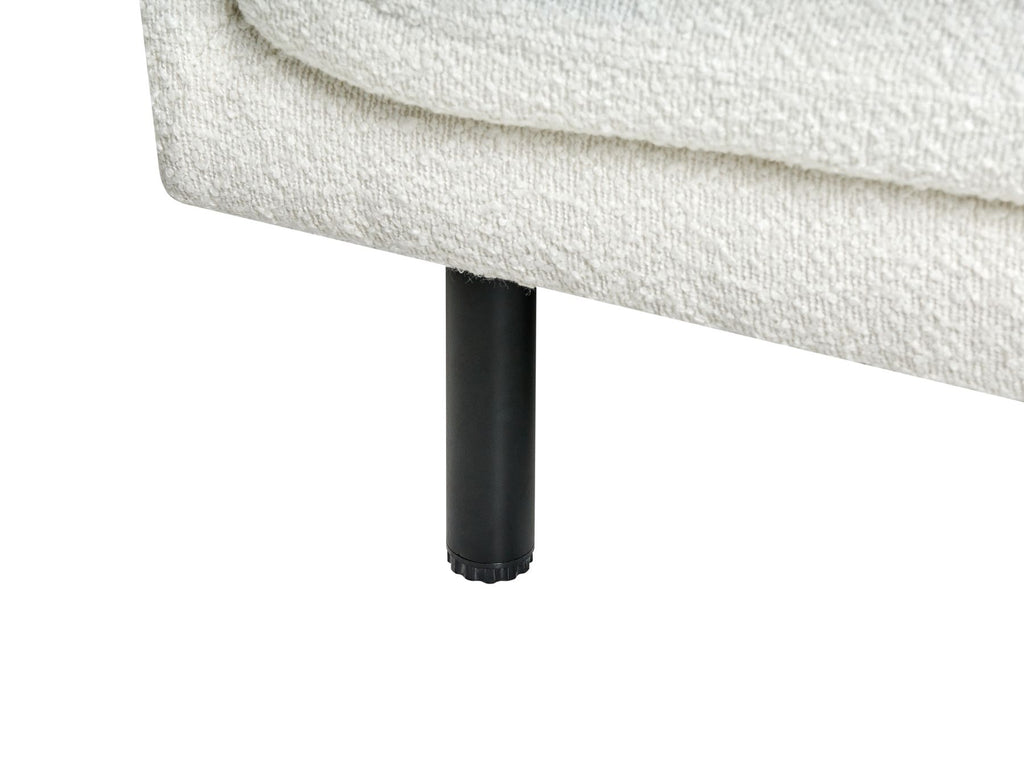 Sofa VORGOD Boucle Off-White 2 Seater