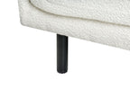 Sofa VORGOD Boucle Off-White 2 Seater