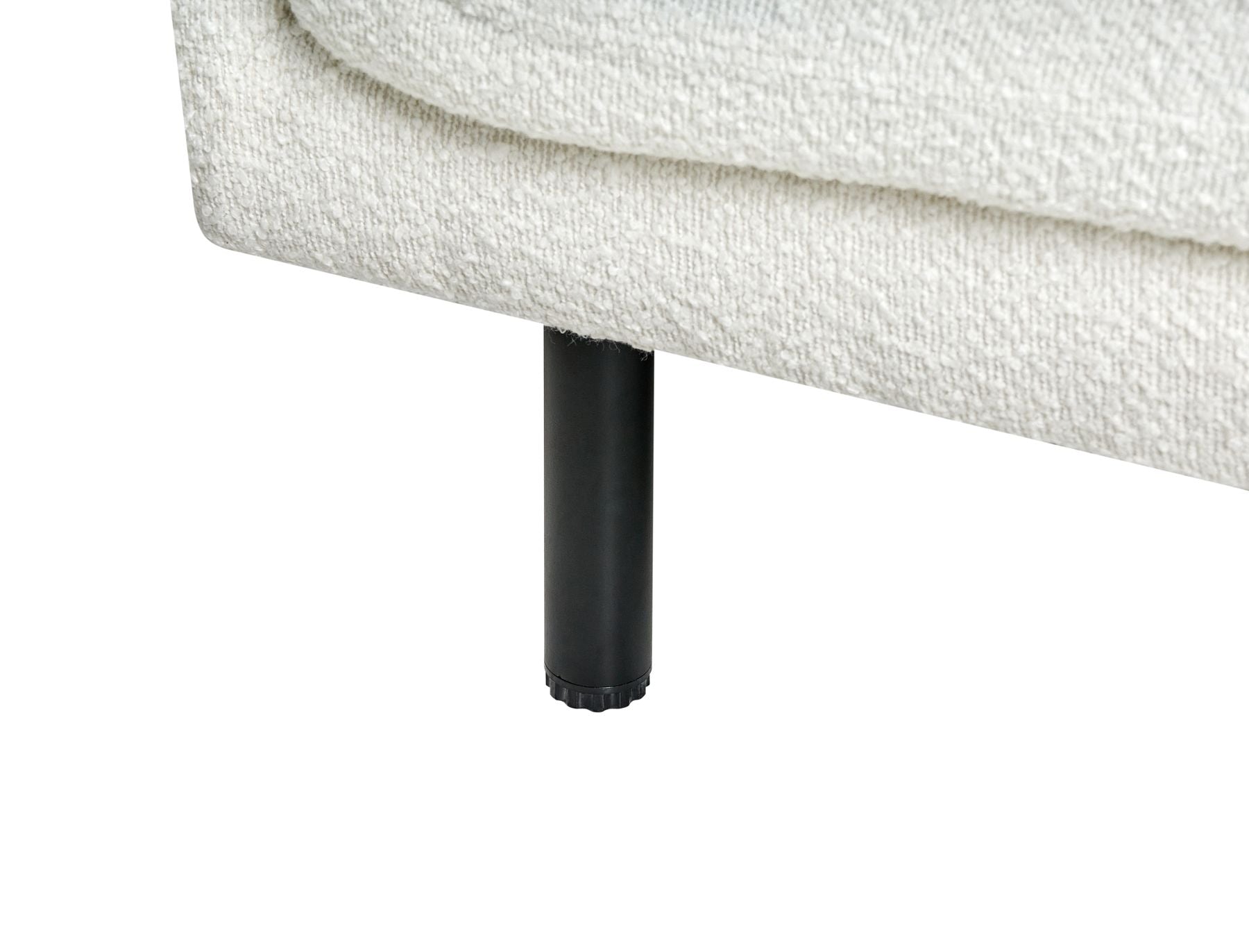 Sofa VORGOD Boucle Off-White 2 Seater