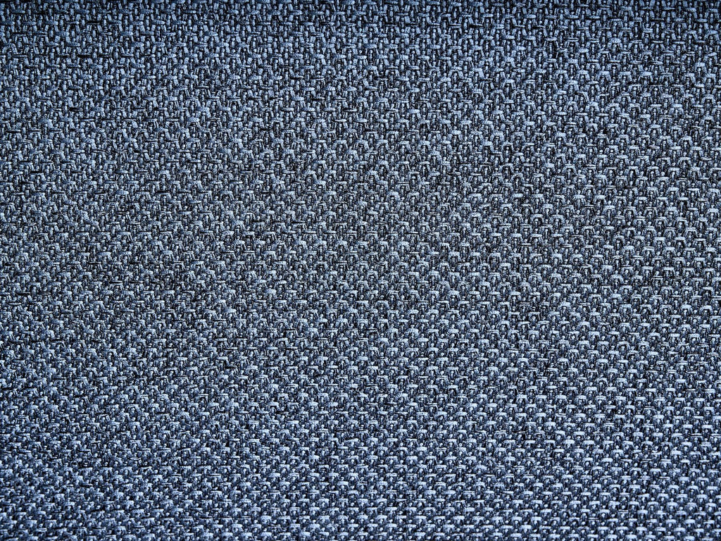 Sofa VORGOD Fabric Dark Blue 3 Seater
