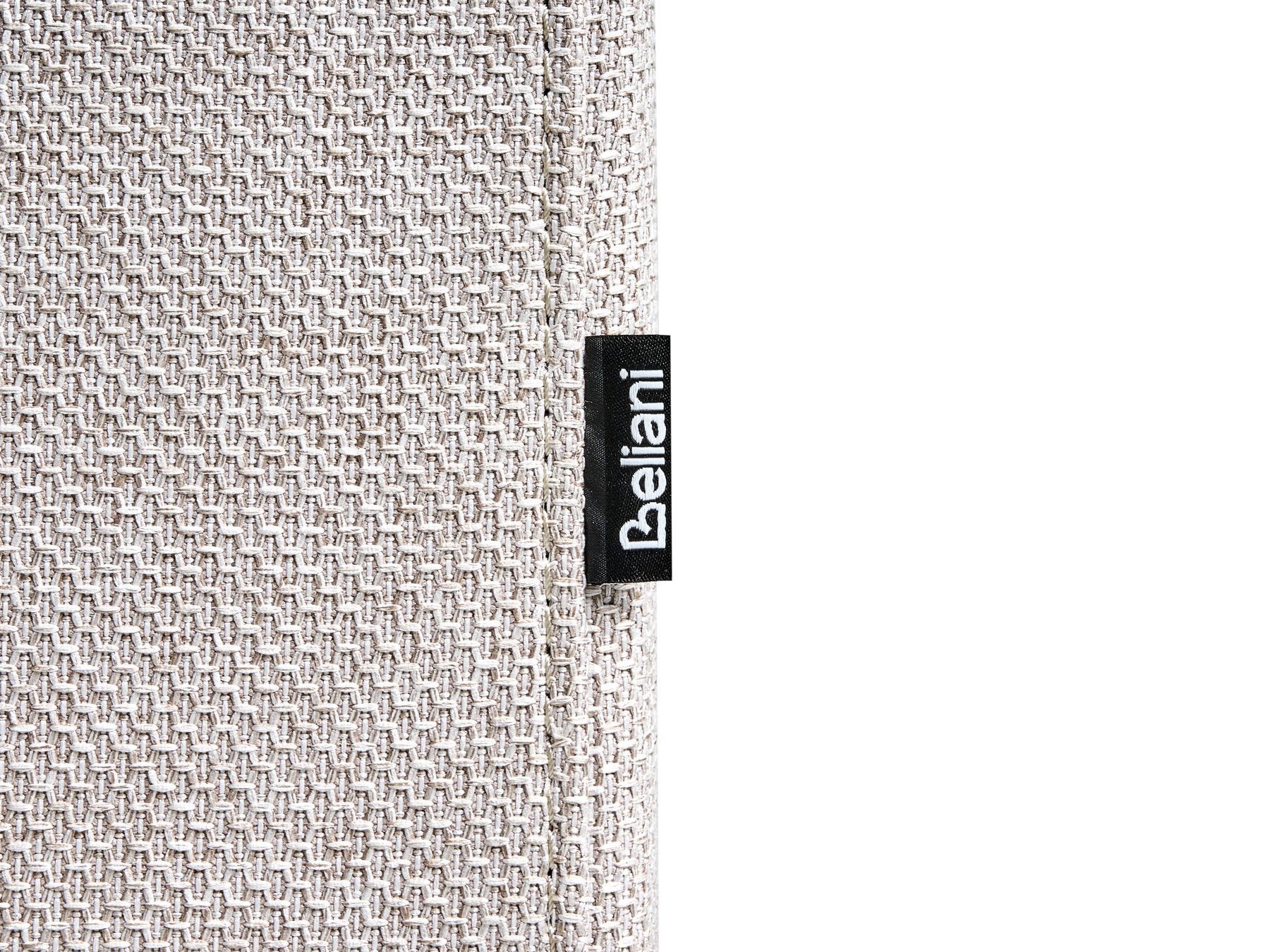 Sofa VORGOD Fabric Light Beige 3 Seater