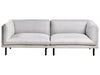 Sofa Fabric Light Grey 3 Seater