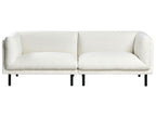 Sofa VORGOD Boucle Off-White 3 Seater