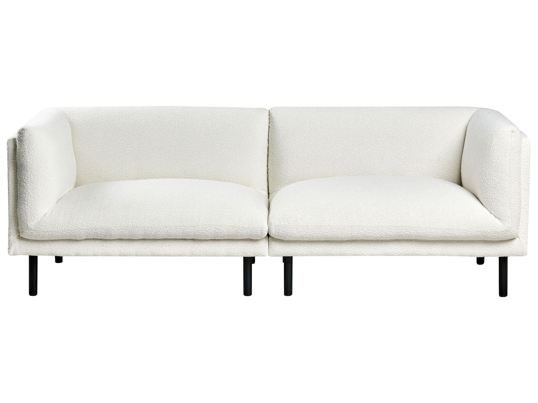 Sofa VORGOD Boucle Off-White 3 Seater