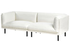 Sofa VORGOD Boucle Off-White 3 Seater