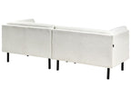 Sofa VORGOD Boucle Off-White 3 Seater