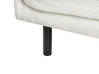 Sofa VORGOD Boucle Off-White 3 Seater