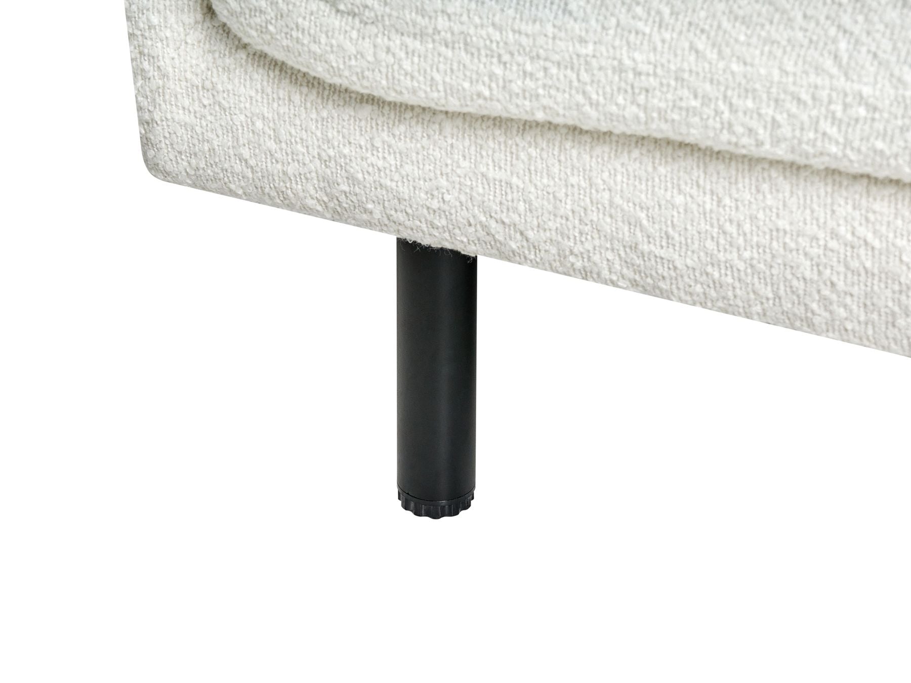 Sofa VORGOD Boucle Off-White 3 Seater