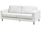 Sofa SAVALEN Fabric Off-White 3 Seater