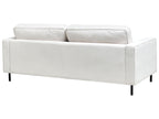Sofa SAVALEN Fabric Off-White 3 Seater
