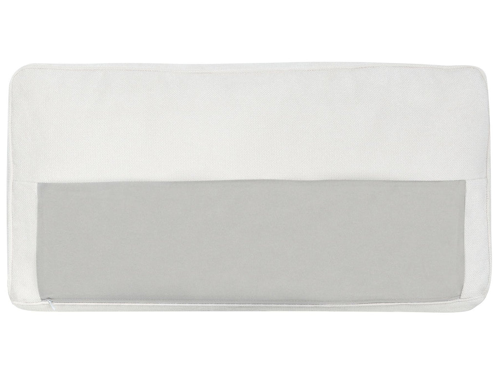 Sofa SAVALEN Fabric Off-White 3 Seater