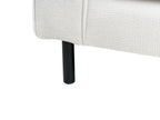 Sofa SAVALEN Fabric Off-White 3 Seater