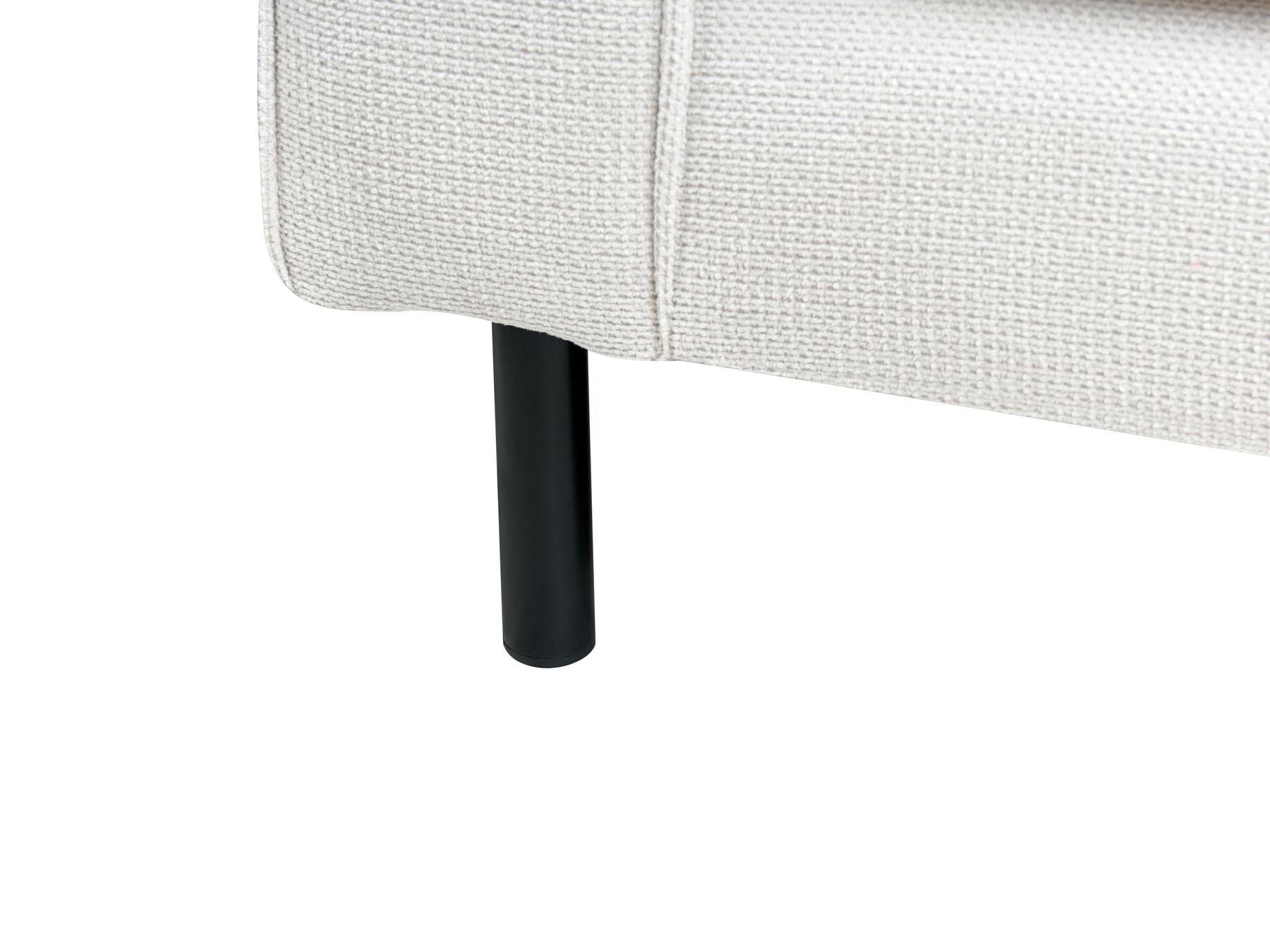 Sofa SAVALEN Fabric Off-White 3 Seater