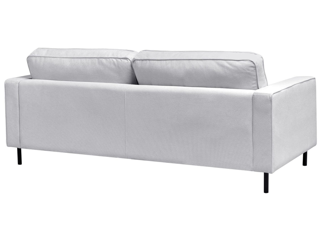 Sofa SAVALEN Fabric Light Grey 3 Seater