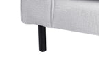 Sofa SAVALEN Fabric Light Grey 3 Seater