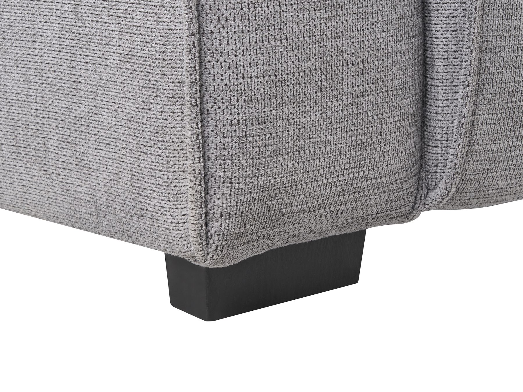 Electric Recliner Sofa NUKARI Fabric Grey 3 Seater