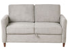 Sofa Fabric Grey 2 Seater