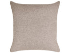 Corner Sofa Bed NASSJO Faux Linen Light Brown 3 Seater Right Hand