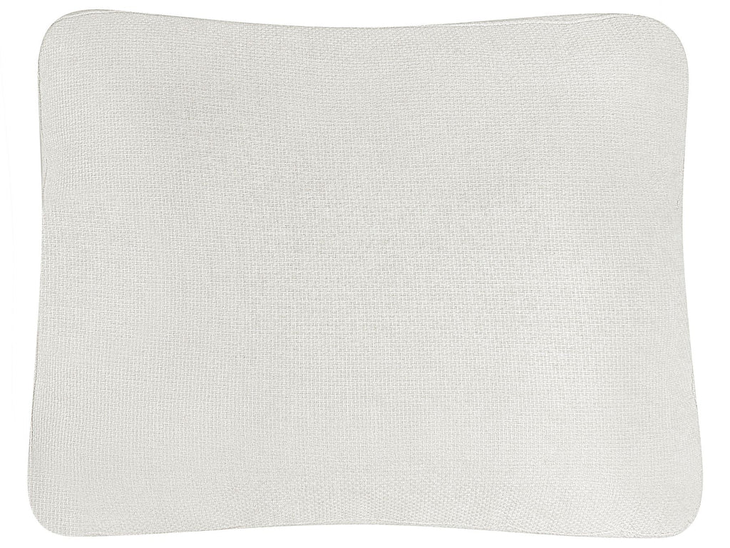 Corner Sofa Bed NASSJO Faux Linen Light Beige 3 Seater Right Hand