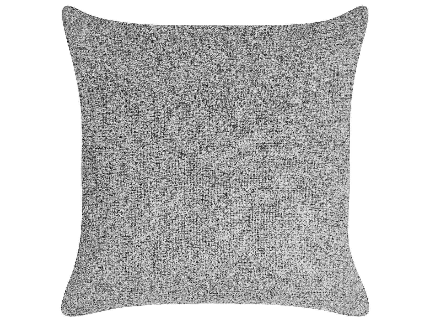 Corner Sofa Bed NASSJO Faux Linen Grey 3 Seater Right Hand