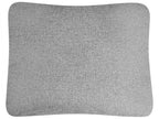 Corner Sofa Bed NASSJO Faux Linen Grey 3 Seater Right Hand