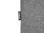 Corner Sofa Bed NASSJO Faux Linen Grey 3 Seater Right Hand