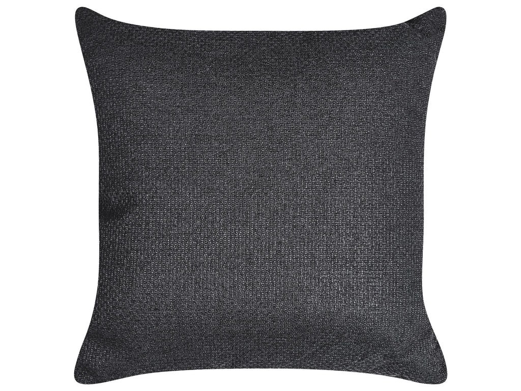 Corner Sofa Bed NASSJO Faux Linen Black 3 Seater Right Hand