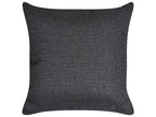Corner Sofa Bed NASSJO Faux Linen Black 3 Seater Right Hand