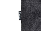 Corner Sofa Bed NASSJO Faux Linen Black 3 Seater Right Hand